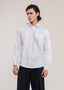 Mens Shirts White - Casual Shirt - Lucca Menswear Shirt Collection UK