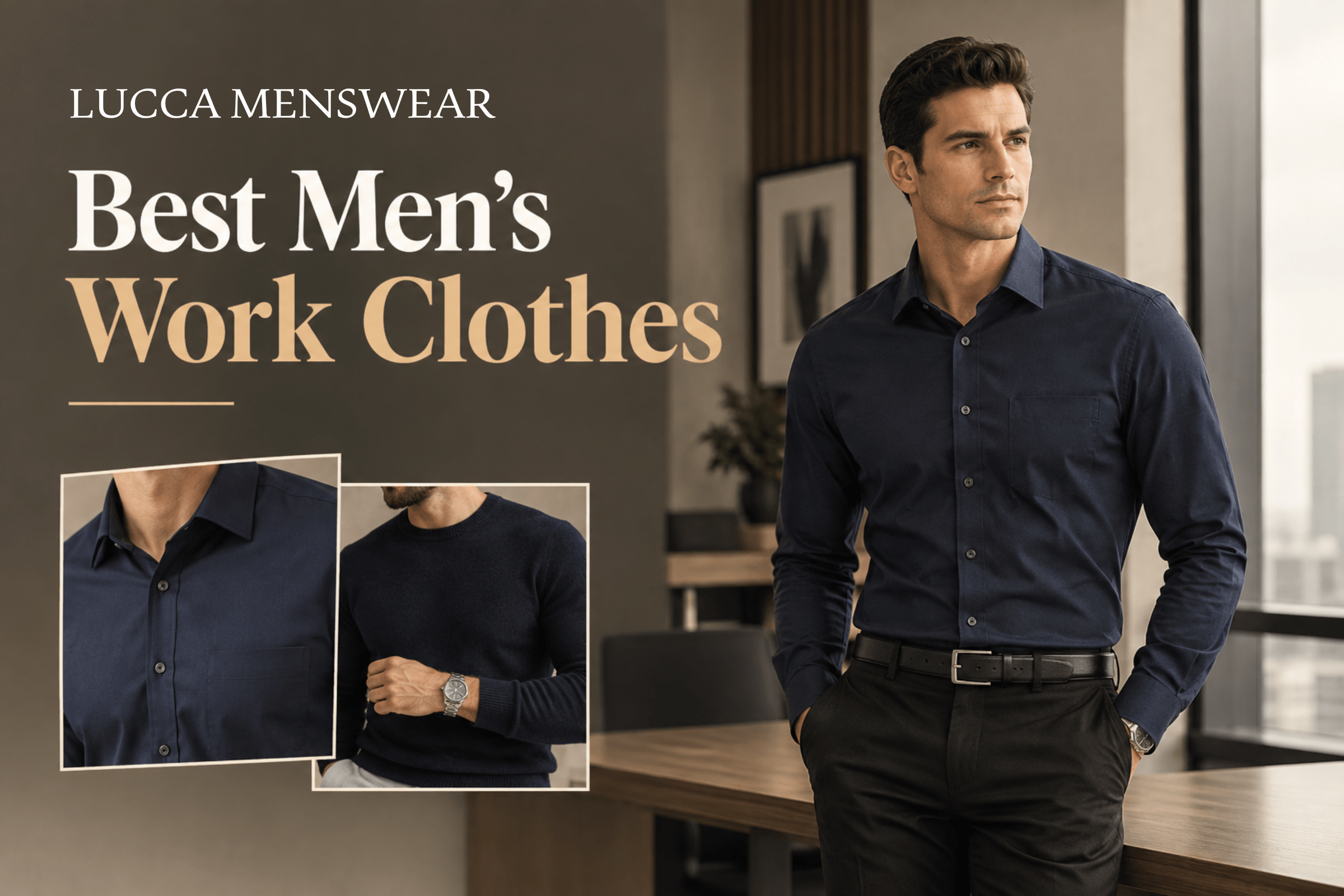 Best Men's Work Clothes - Lucca Menswear