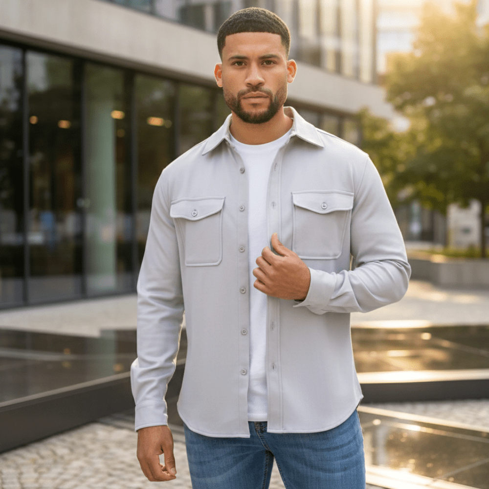 How to wear an overshirt? - Lucca Menswear