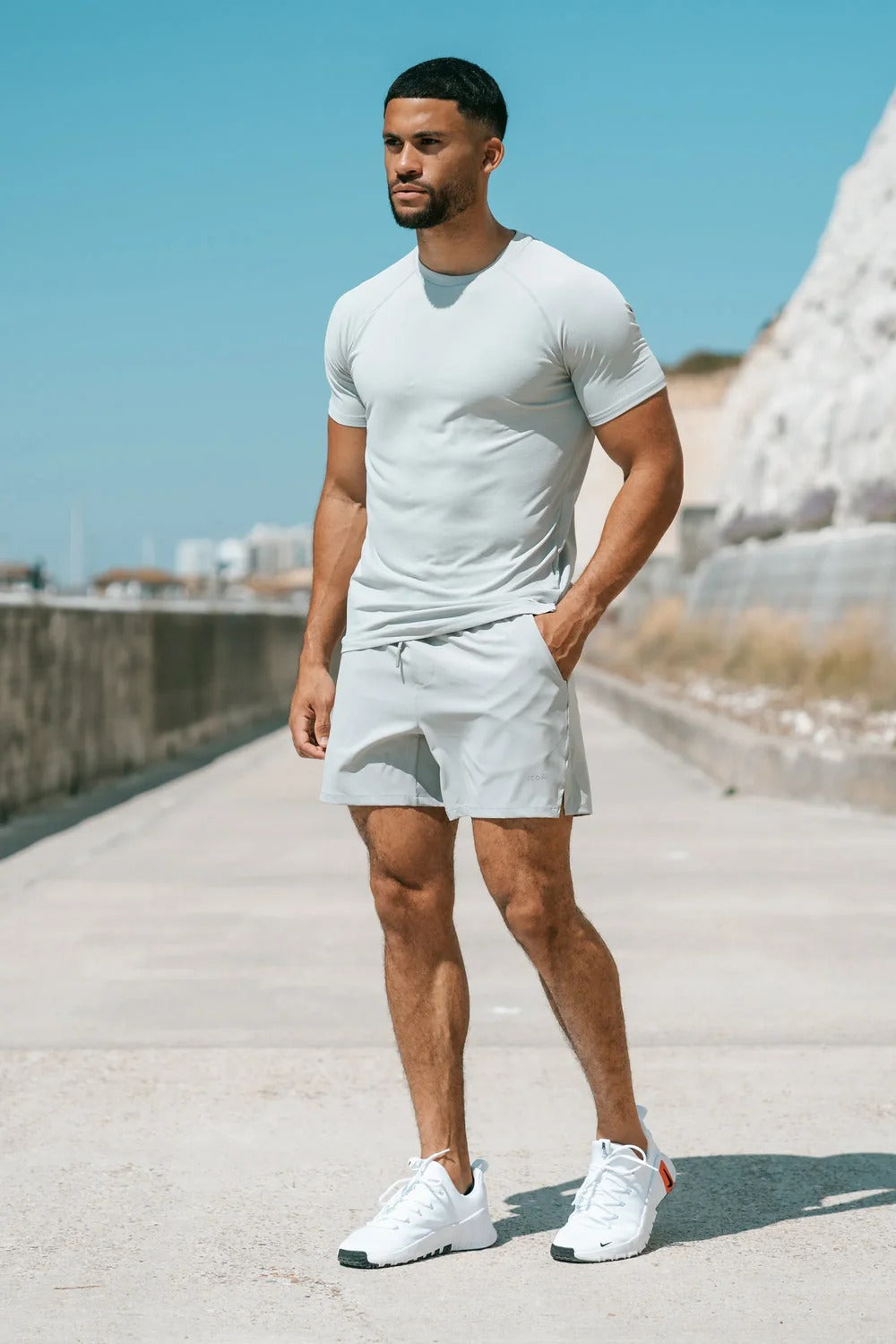 Muscle Fit Training Steel Grey T-Shirt