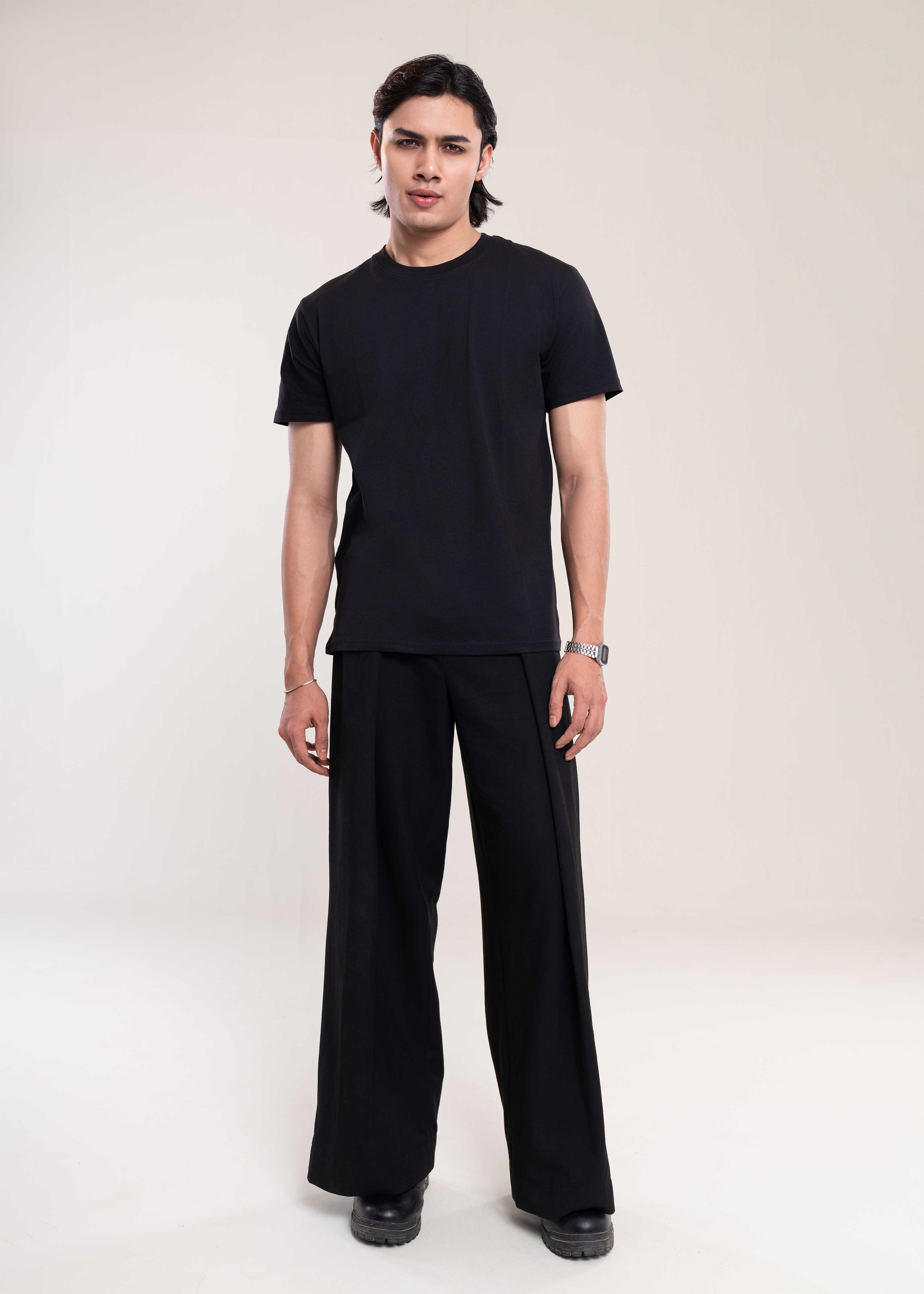 Mens T Shirts Black Menswear T Shirts  Lucca Collection UK