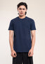 Men's Navy Muscle Fit Training T-Shirt - Lucca Menswear