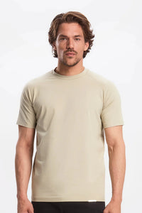 Men's Stone Muscle Fit Premium Cotton T-Shirt